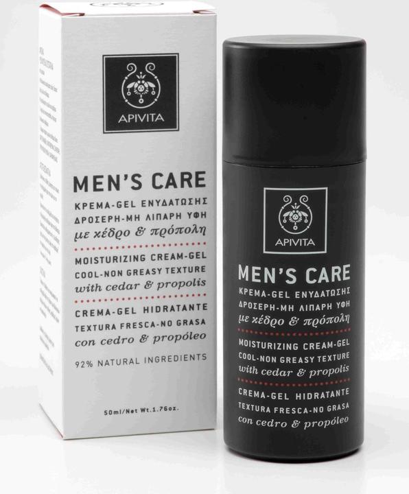 Image du produit Apivita Men's Care Cedar & Propolis (50 ml, Gel visage)