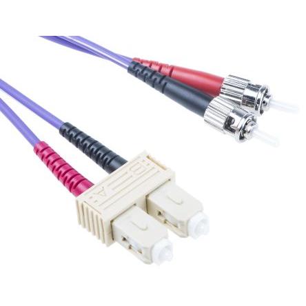 Thumbnail - Rs Pro Patchkabel 50 SC-ST OM3 DX 2m (2 m), Netzwerkkabel