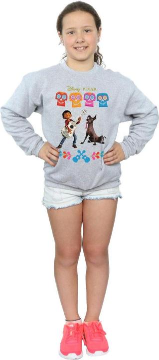 Actual product image Disney Girls Coco Miguel Logo Sweatshirt (140, 146)