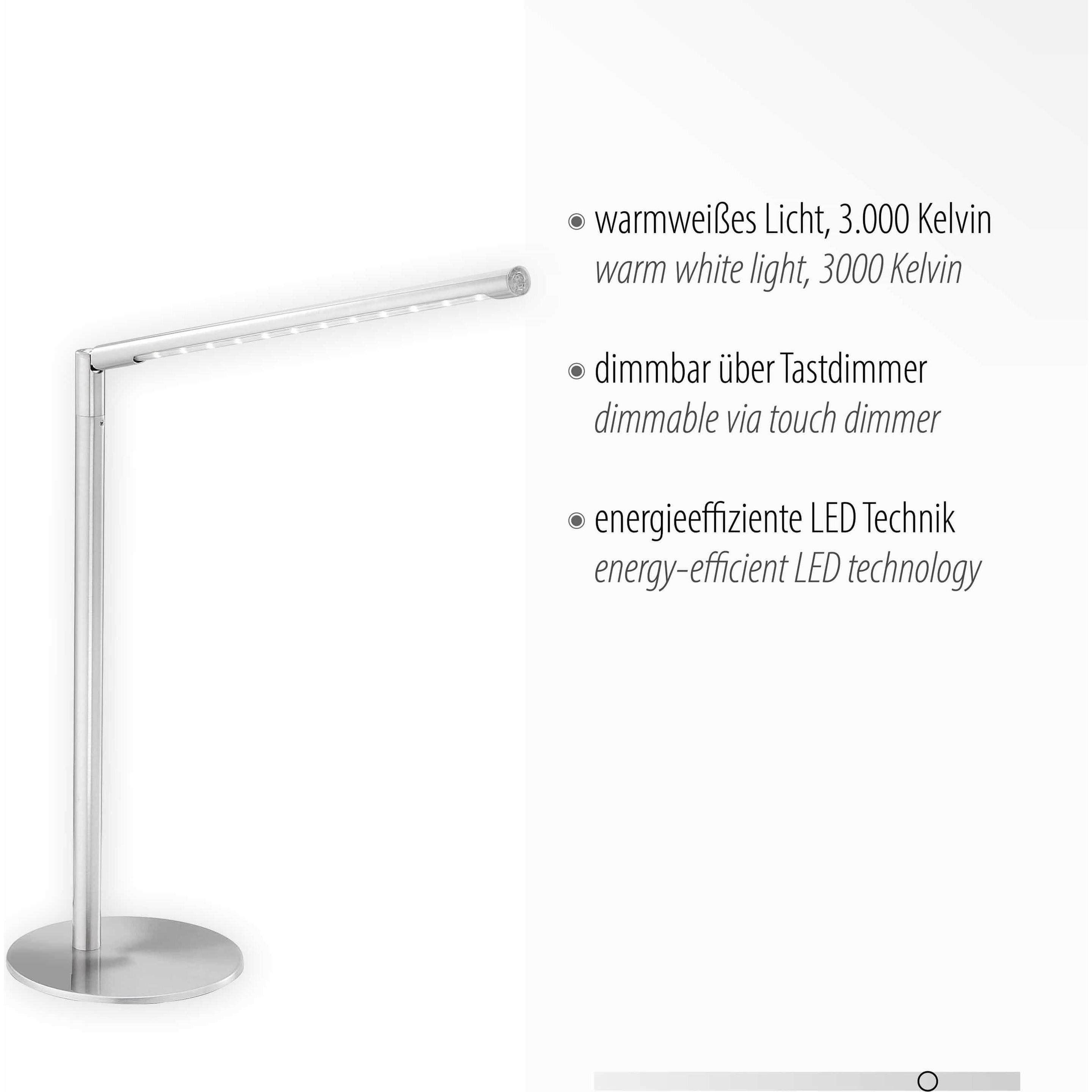 Thumbnail - Leuchten Direkt, Tischlampe, LEDTischlampe Dawda (590 lm)