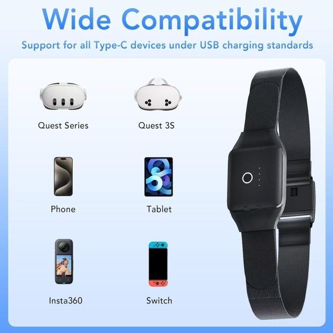 Immagine prodotto MU Classic Batteria da cintura (10000mAh) M1 Wearable Power Pak