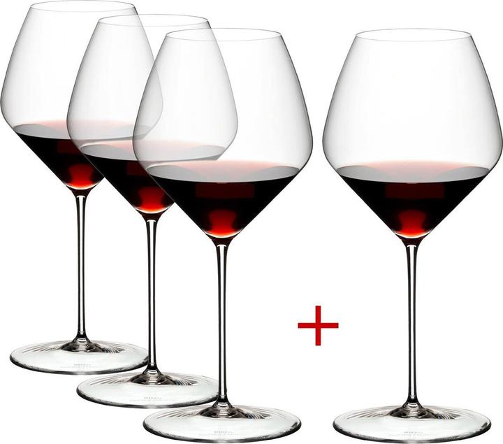 Produktbild Riedel Veloce Pinot Noir / Nebbiolo Weingläser (76.30 cl, 4 Gläser, Rotweingläser)