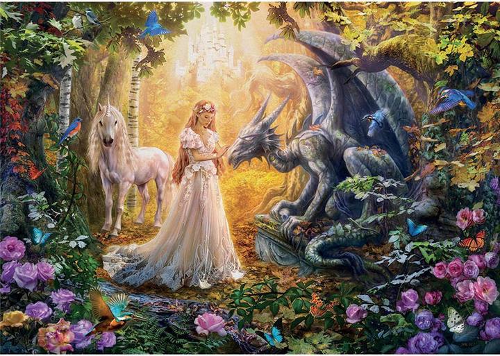 Produktbild Educa Dragon, Princess and Unicorn (1500 Teile)