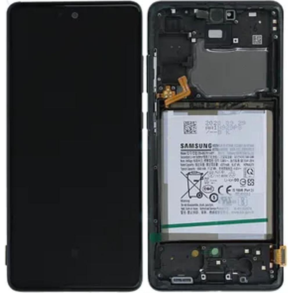 Samsung Galaxy A33 5G LCD Screen incl. battery Original - Black (Display, Galaxy A33 5G), Mobilgerät