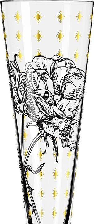 Actual product image Ritzenhoff Champus Gold Night #30 F23 (20.50 cl, 1 Glasses, Champagne glasses)