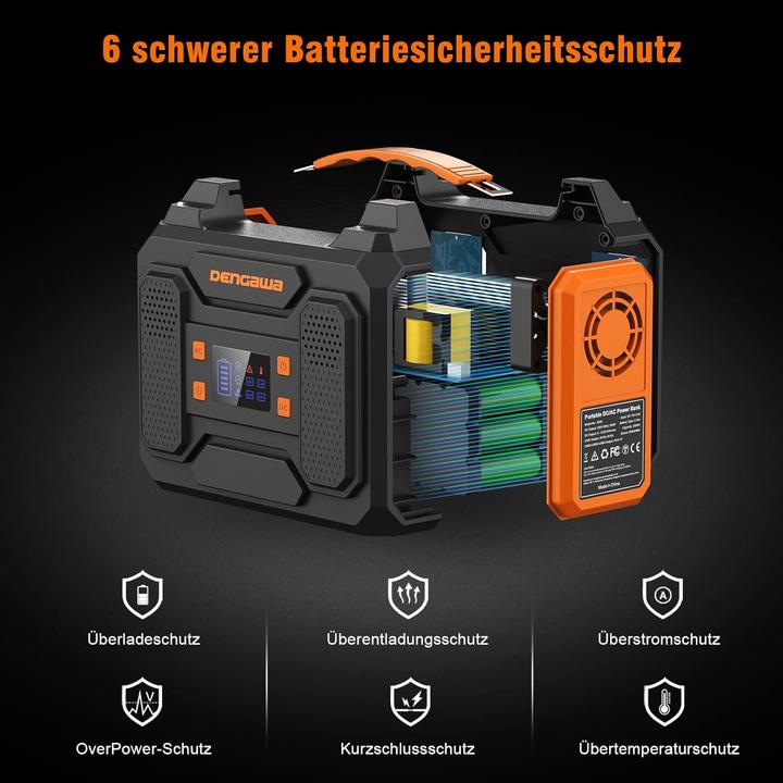 Produktbild Dengawa Tragbare Powerstation (250 Wh, 2.30 kg)