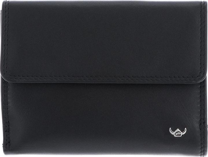 Actual product image Golden Head Polo wallet RFID leather 12 cm