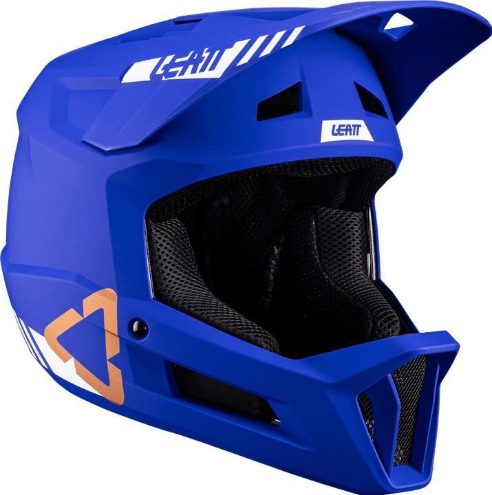 Actual product image Leatt MTB Gravity 1.0 Junior Helmet ultra blue XXS (51 - 52 cm)