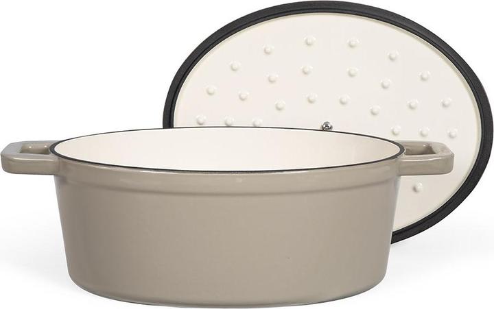 Produktbild Livoo Ovale Kasserolle (Kochtopf, Gusseisen)
