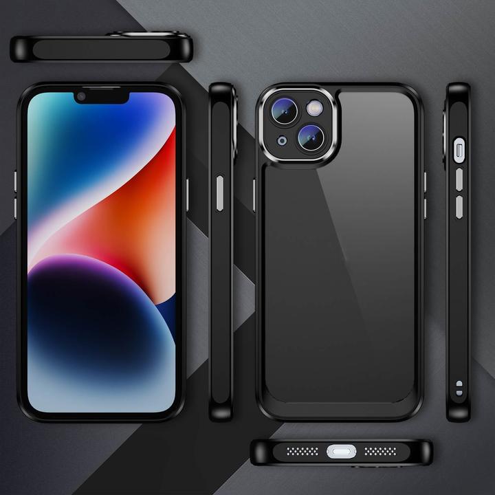 Actual product image Cover-Discount iPhone 15 Plus - Case with camera protection black (Apple iPhone 15 Plus)