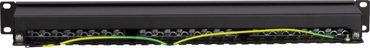 Produktbild DS-IT CAT 5e, FTP Netzwerk-Patchpanel, 19”, 24-fach.
