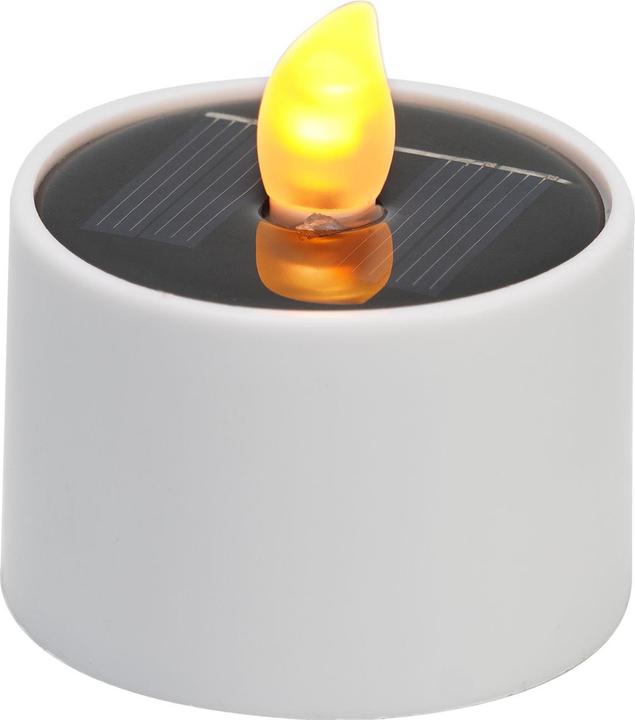 Actual product image Casativo Set of 8 LED tea lights, solar-powered, incl. twilight sensor, IP44, white (8 x)