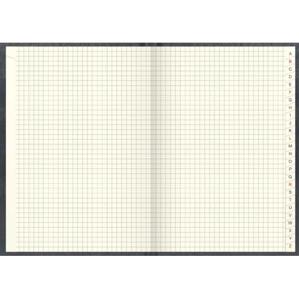 Thumbnail - König & Ebhardt, Formular, Geschäftsbuch A5 kariert 96 Blatt Register hellblau (96 x)