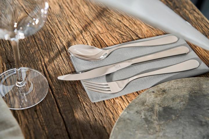 Produktbild Zwilling Besteck GREENWICH teilmattiert 68 teilig - nachhaltiger Besteckkarton (68 Stk., Besteck Set)