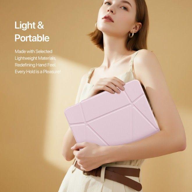 Produktbild Samsung Galaxy Tab S11- Ducis Vers Series, aufstellbares Flip-Etui, Pink (Samsung Galaxy Tab S11)