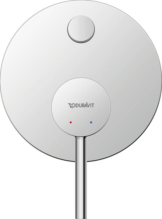 Actual product image Duravit Circle single lever mixer set, concealed, chrome, CE4210008010