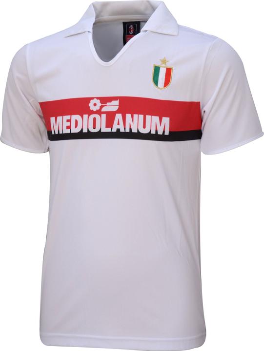 Image du produit Score Draw AC Milan 1988 maillot rétro extérieur (M)