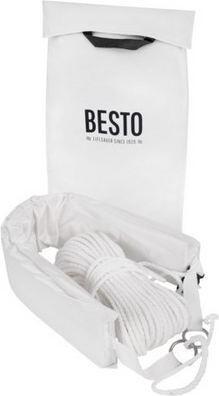 Image du produit Besto Boucle de secours blanche, 40m de corde
