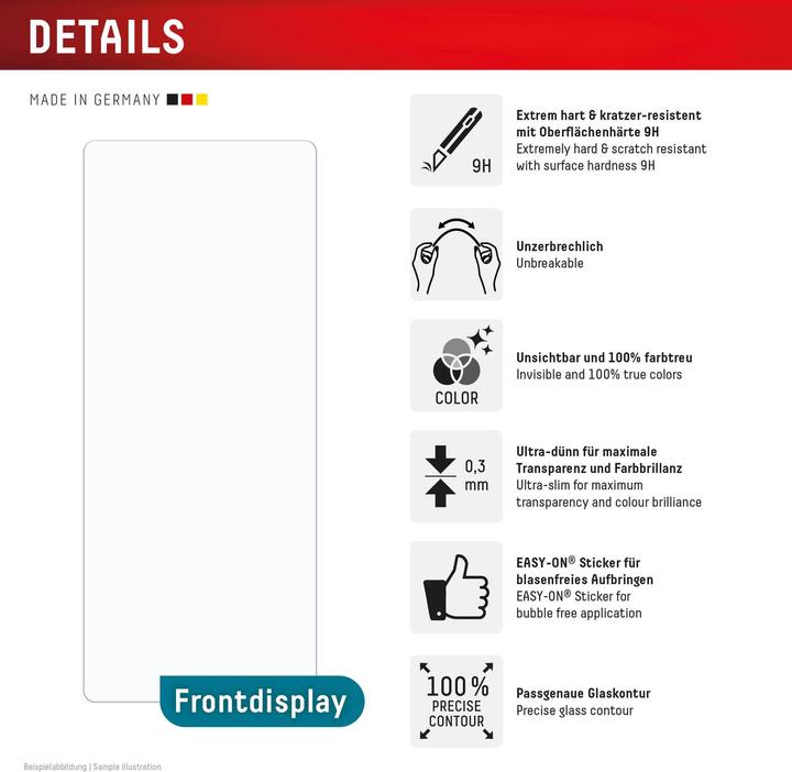 Produktbild Displex Smart Glass 2D (1 Stück, Samsung Galaxy Z Fold6)