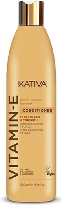 Kativa Luxury Conditioner with Vitamin E, Biotin, and Bamboo - Repairs & Protects