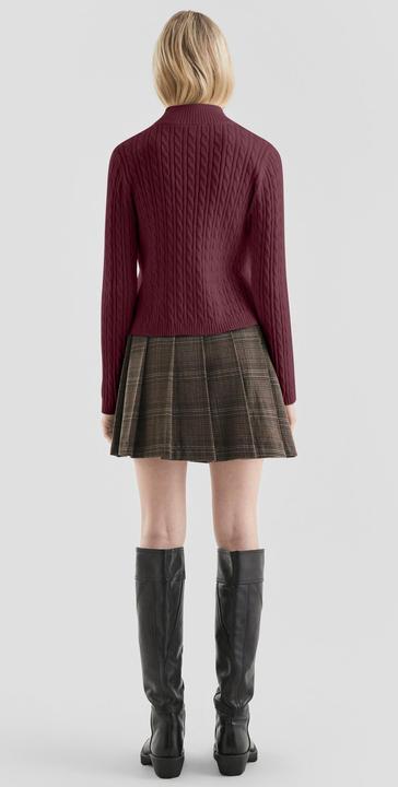 Produktbild s.Oliver Strickpullover Pullover mit Zopfmuster (S)