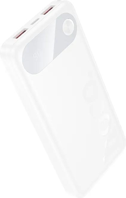 Hoco Power bank Powerbank 10000 mAh QC PD 22,5W J154 white (10000 mAh, 22.50 W, 37 Wh)