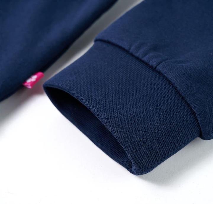 Immagine prodotto vidaXL Felpa da bambino blu navy 104,Materiale: 95 % cotone. 5 (104)