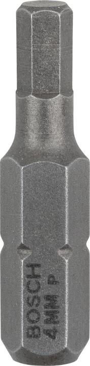 Actual product image Bosch Professional Zubehör Screwdriver bit extra-hard HEX 4, 25 mm, pack of 3 (HEX4)