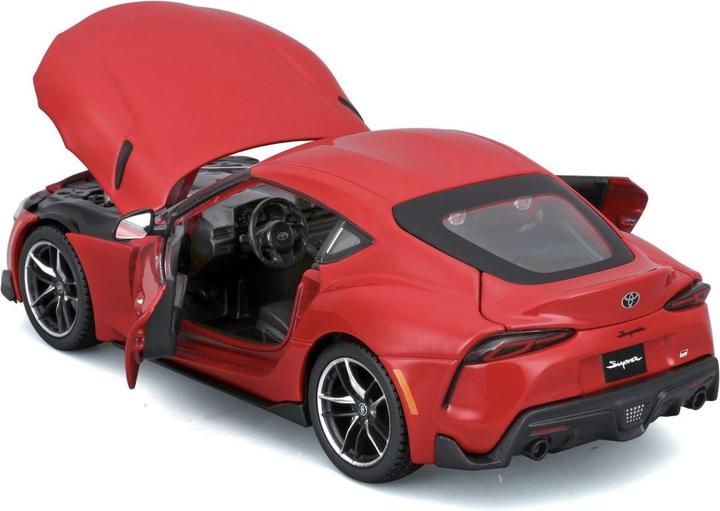 Actual product image Maisto Toyota Supra GR 1/24 red