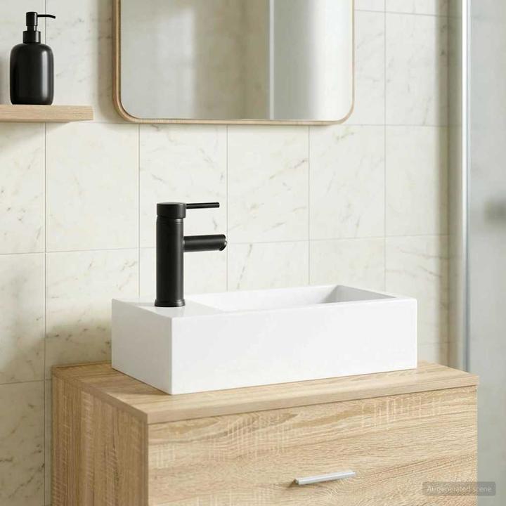 Produktbild vidaXL Waschbecken fürs Badezimmer (255 mm, 455 mm)
