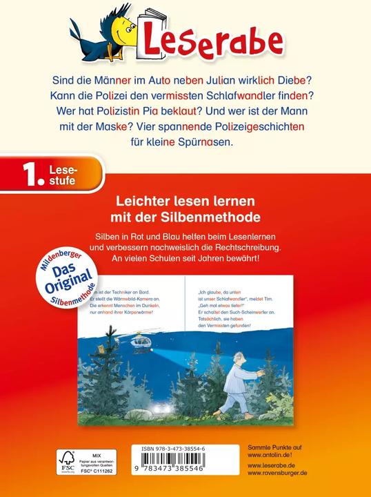 Produktbild Ravensburger Polizeigeschichten (Deutsch, Gerhard Schröder, Katja Reider, 2018)