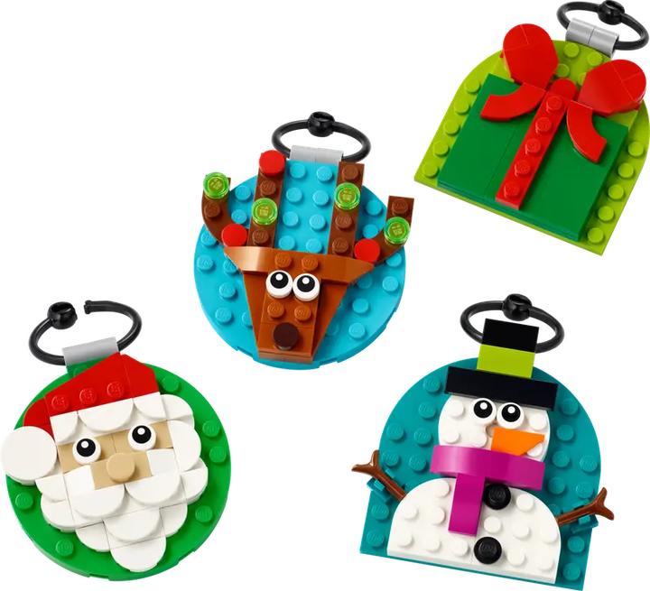 Actual product image LEGO Various Christmas tree decorations