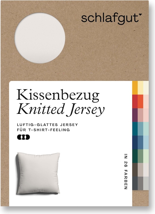 Immagine prodotto schlafgut Knitted Jersey (Copripiumino, 40 x 40 cm)