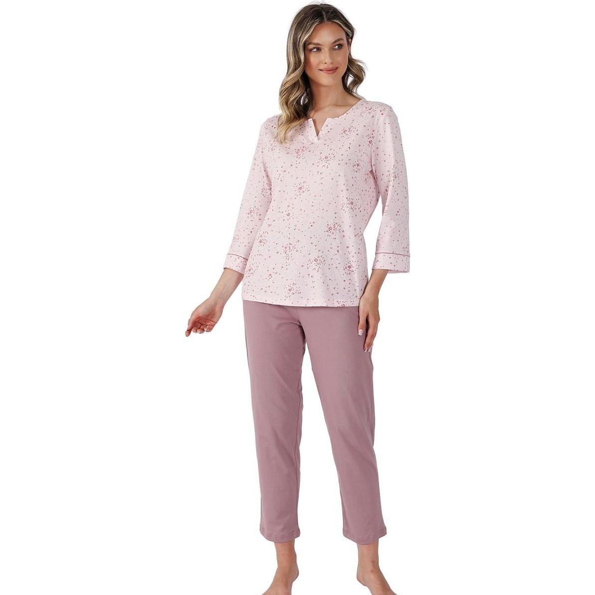 M-Max, Damen, Pyjama, Pyjama, Rosa, (M)
