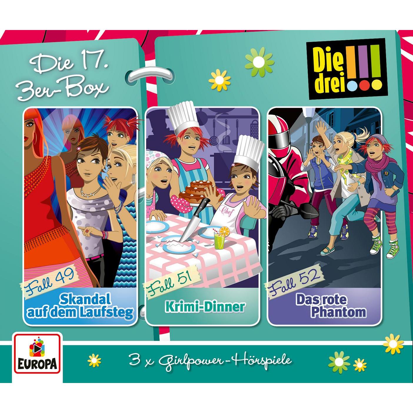 Die drei DREI AUSRUFEZEICHEN - 17 Box (F49-51), Hörbücher
