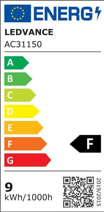 Energie-Label Osram Led Star Classic A (E27, 8.50 W, 806 lm, 1 x, F)