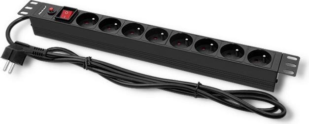 Produktbild Qoltec 53996 Surge protector for (8x, CEE 7/5, 2.30 m)