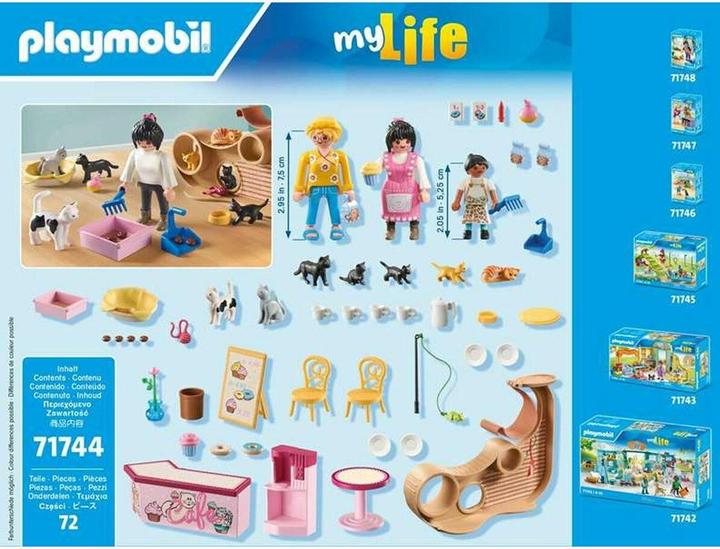 Image du produit Playmobil Café des chats (71744, Playmobil Ma vie)