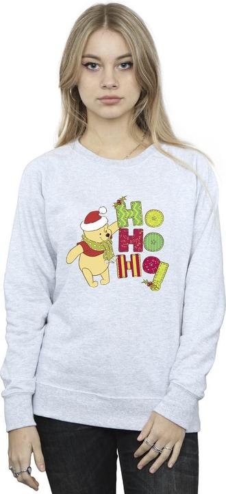 Produktbild Disney Winnie The Pooh Ho Ho Ho Scarf Sweatshirt (XXL)