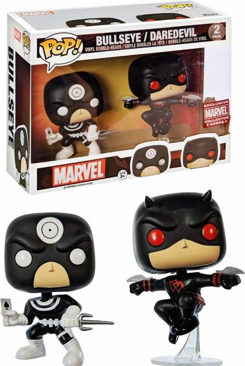 Produktbild Funko POP! 2-Pack Marvel Daredevil - Bullseye & Daredevil
