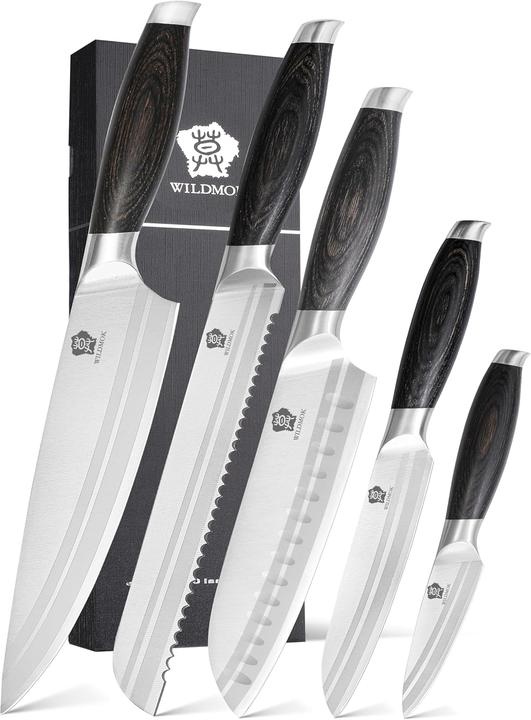 Produktbild Wildmok 5-teiliges Profi-Messerset (9.20 cm)
