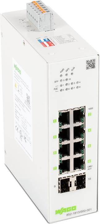 Immagine prodotto Wago Switch gestiti snelli (8 porte)