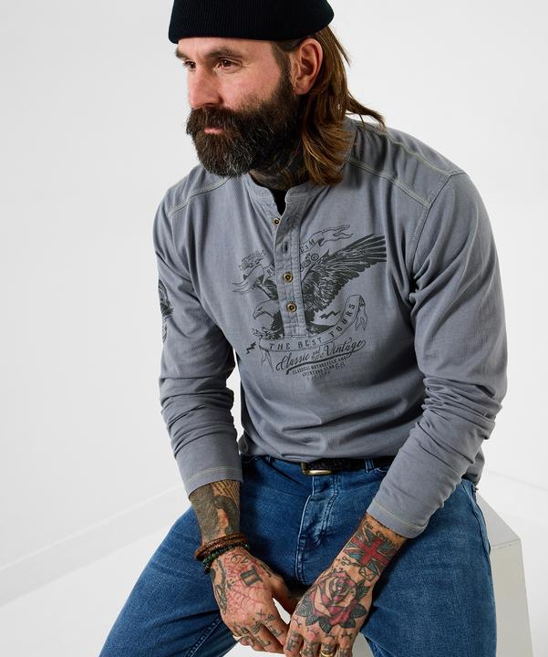 Produktbild Joe Browns Eagle Graphic Casual Henley Top (L)