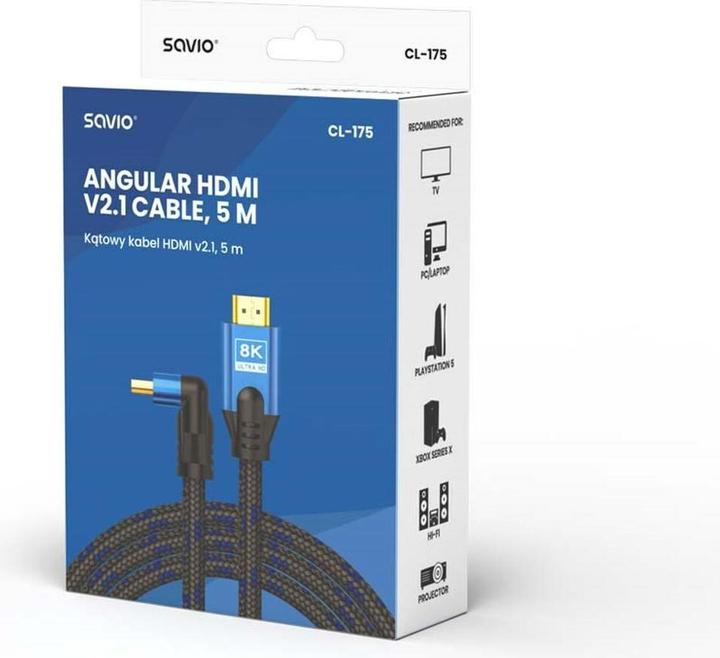 Immagine prodotto Savio HDMI – HDMI (5 m)