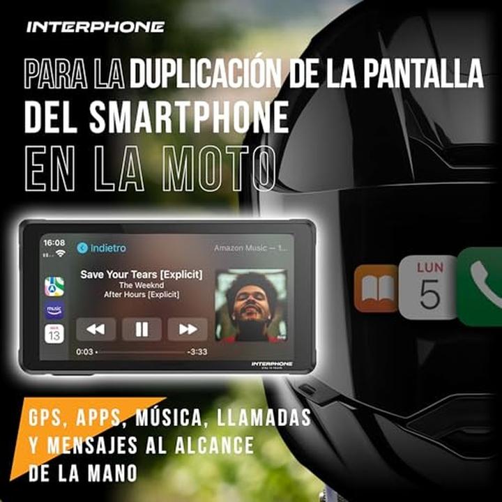 Produktbild Interphone Moto Display Ridesync (5.50")