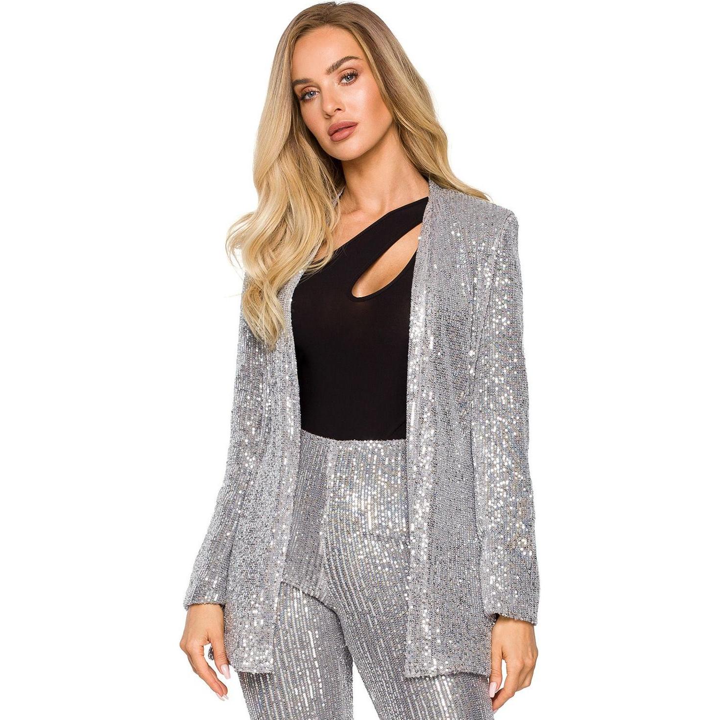 Thumbnail - Made of Emotion, Damen, Jacke, 905951 (S), Grau, S