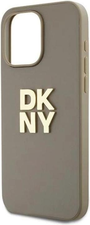 Actual product image DKNY DKHCP15XPBSWSE iPhone 15 Pro Max 6.7" beżowy/beige hardcase Wrist Strap Stock Logo (Apple iPhone 15 Pro Max)