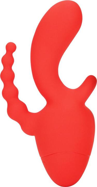 Produktbild Loveline Mini Triple Stimulation Vibrator - Scarlet Kiss