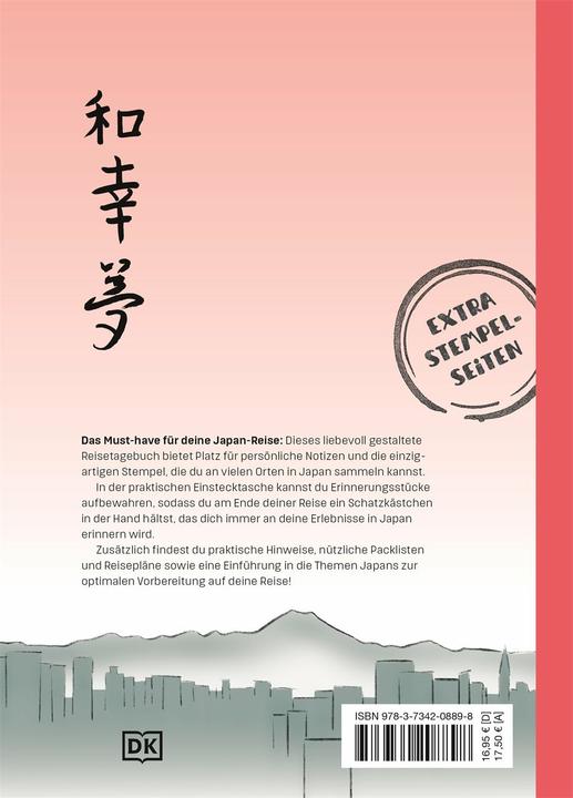 Image du produit Reisetagebuch Japan (A5, Blanc, Couverture rigide)