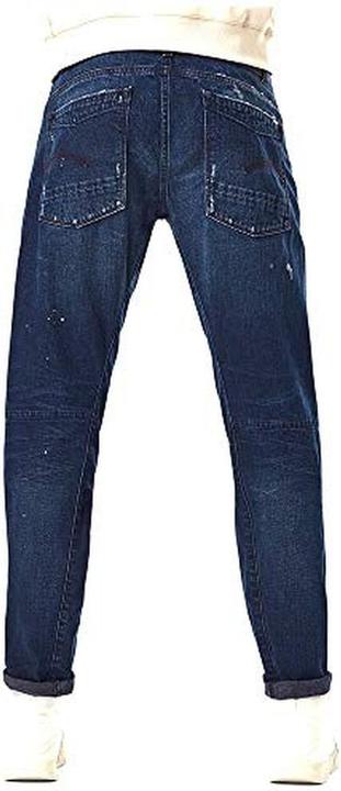 Produktbild G-Star Scutar 3D Slim Tapered Jeans, Halbhoge Taille, Taps Toelopend, Zerstört Look (W34/L36)